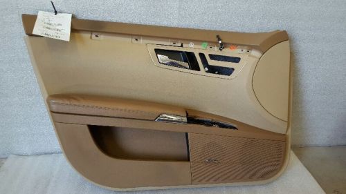 2007 mercedes s550 front tan lh door trim panel