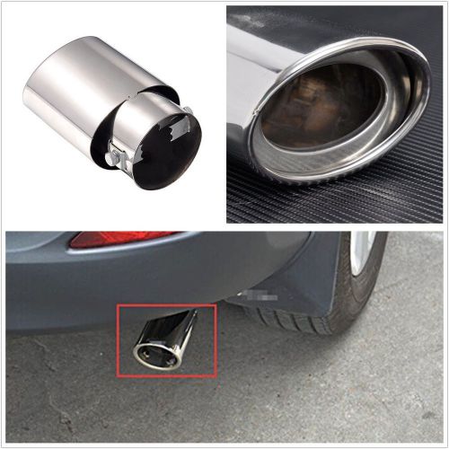 High quality stainless steel vehicle suv rear exhaust pipe trim tip muffler pipe
