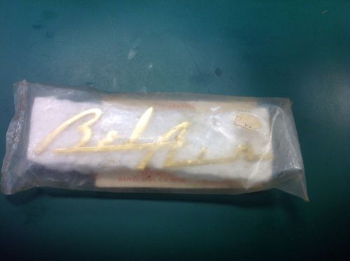 1955-56 bel air dash script chevrolet danchuk mfg