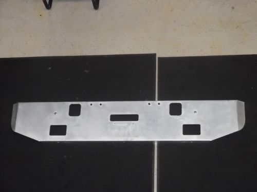 16&#034; aluminum tapered bumper fits freightliner