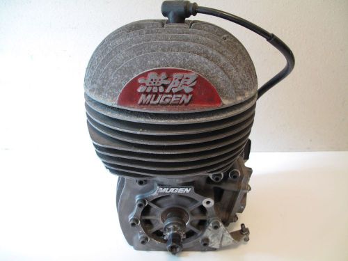 Rare mugen kart engine 100cc reed valve mkr100a1 historic vintage broken fin