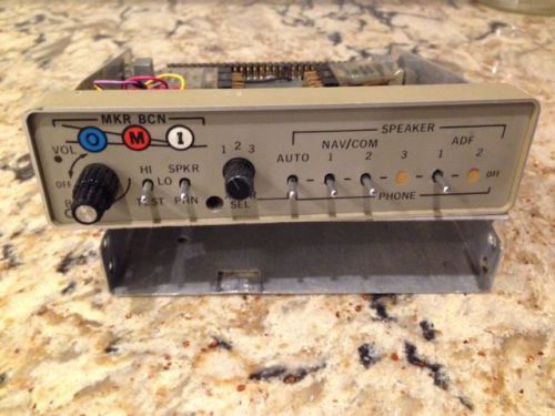 Cessna arc audio panel w/tray