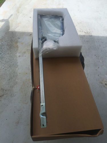 1958/59 chevy apache vent window assembly, clear glass