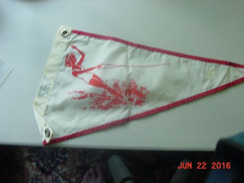 Water skiing flag- taylor pennant boating cypress