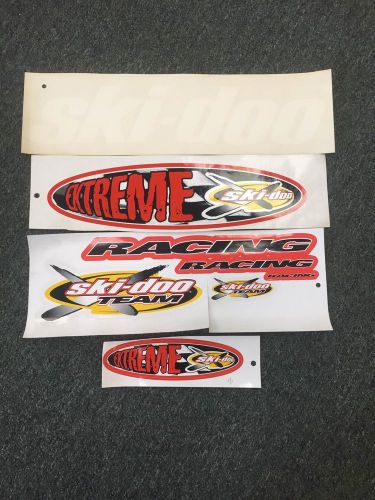 Ski-doo stickers and decal bundle