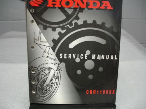 Honda 1999 cbr1100xx service manual