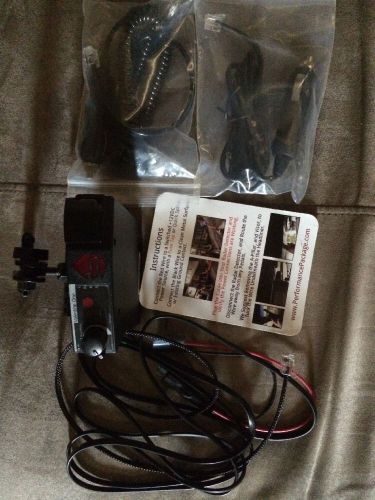 Valentine 1 radar laser detector with mirror mount window mount