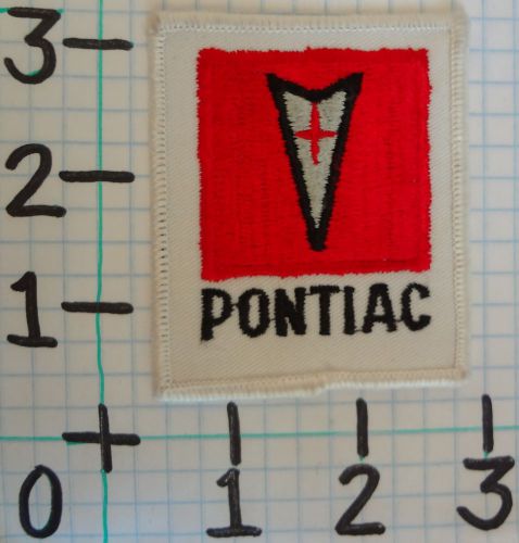 Vintage nos pontiac car patch from the 70&#039;s 003