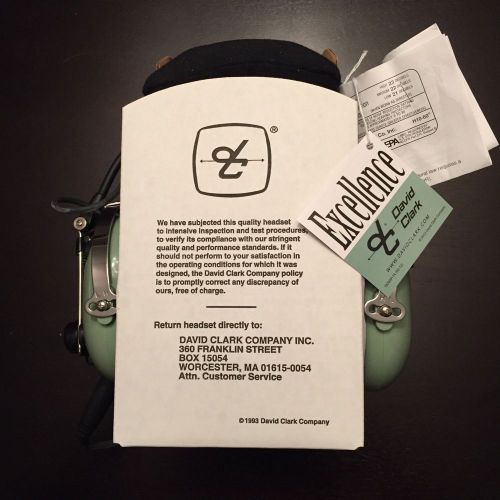 Buy *Brand New* David Clark Aviation Pilot Headset MODEL H1060 H 1060