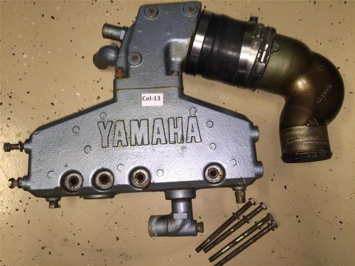 Exhaust manifold+riser+elbow+boot - port side- yamaha v6 4.3l sterndrive