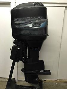1999 mercury 125-hp 2 stroke outboard motor boat engine 25" 115 150 90