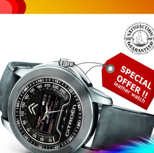 New arrival citroen c5 speedometer sport metal watch