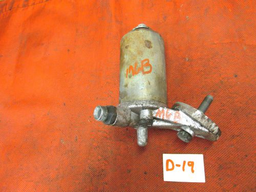 Mgb, mgb gt, original top loader early canister style oil filter assembly, b-65,
