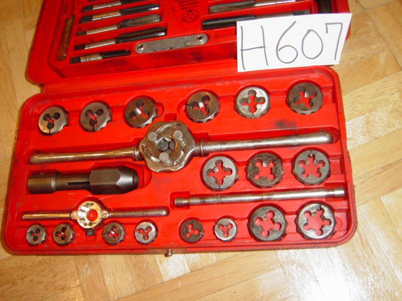 SNAP ON TOOLS 41 PIECE SAE. TAP AND DIE SET TD2425, US $119.99, image 4