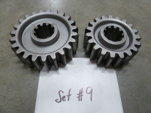 Sprint car set of b&amp;j lightweight gears #9 late model modified winter dmi