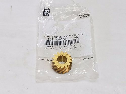 New sea doo ski doo 14 tooth sprocket oem 420935735
