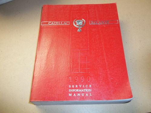 1990 cadillac allante service information manual