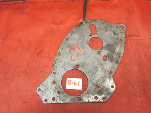Triumph tr6, original front engine plate, cf, 73-74,  vgc!!