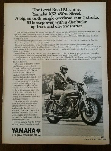 Vintage yamaha ad