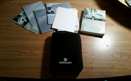 Mercury moutaineer owners manual books and case, must go make offer