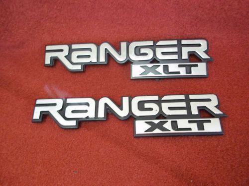 1980&#039;s-1990&#039;s ford ranger xlt fender emblems- ford ranger xlt emblems