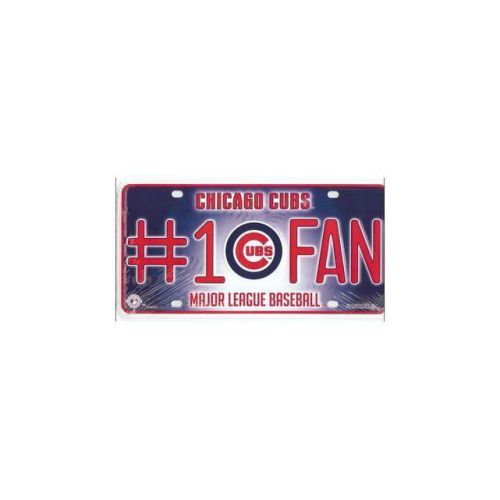 Buy Chicago Cubs 1 Fan License Plate MTF5301 in Tucson, Arizona