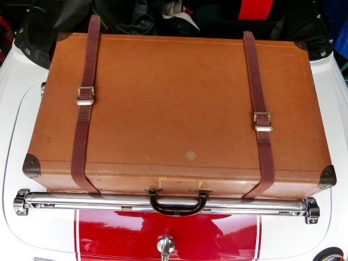 Vintage luggage for your mg tc td tf mga mgb austin healey porsche triumph rack