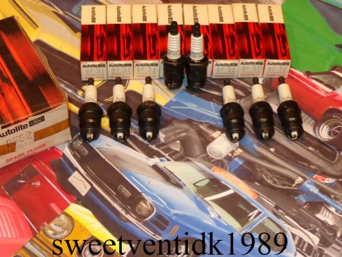 &#039;nos&#039; ford ‘autolite’ bf-32 spark plugs.....galaxie, shelby, mustang, cougar.