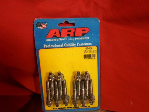Arp studs stainless polished 2.0" length  m8 x 1.25 x 51mm (10pcs) 400-8024