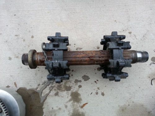08 09 10 11 ski-doo summit drivers drive axle shaft cogs used 800r 800 r stock
