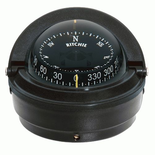 New ritchie s-87 voyager compass - surface mount - black
