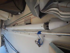 Spinnaker reaching staysail pole complete with hardware 6'6" excellent sailboat