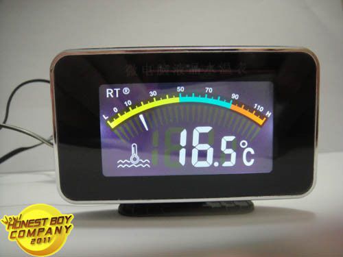 12v/24v large screen led digital meter car/truck ,water temp gauges