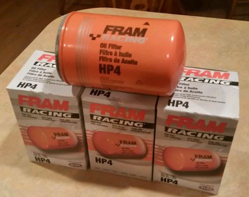 3 fram hp4 racing oil filters chevrolet muscle car nascar