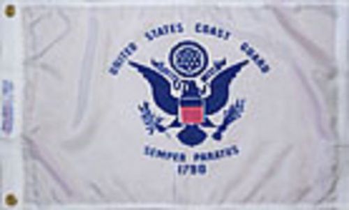 Coast guard flag -3&#039;x5&#039;- polyester,w/brass grommets,outdoor