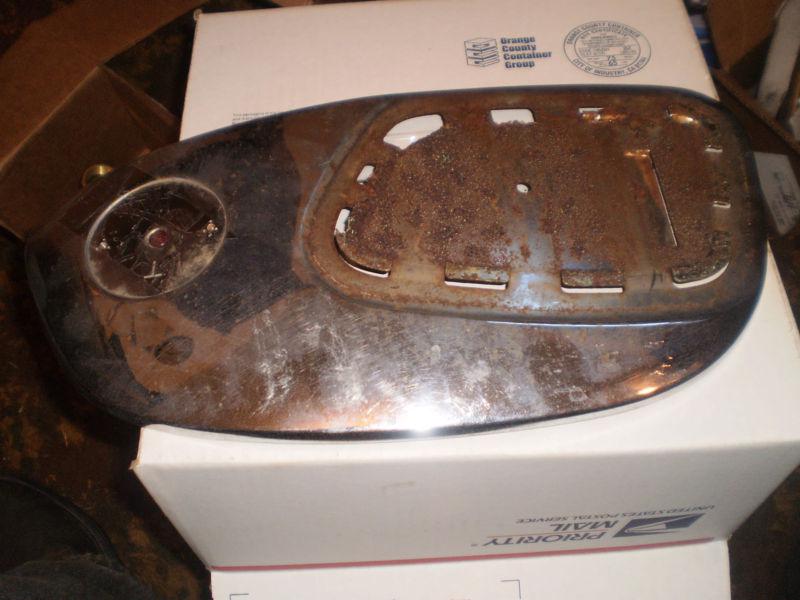 Honda 305 dream ca78 right side chrome cover for gas fuel tank