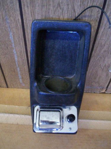 New custom van wall mounted drink holder ash tray lighter and light abs plastic