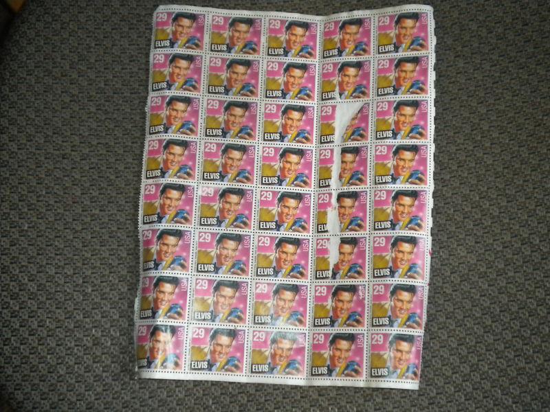 Elvis presley stamps