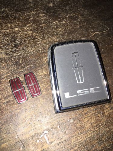 Lincoln mark vii lse emblem mirror &amp; trunk (3)