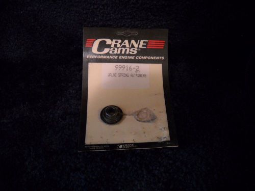 Nos crane cam 99916-1 single steel valve spring retainer fits sb gm 11/16" stem