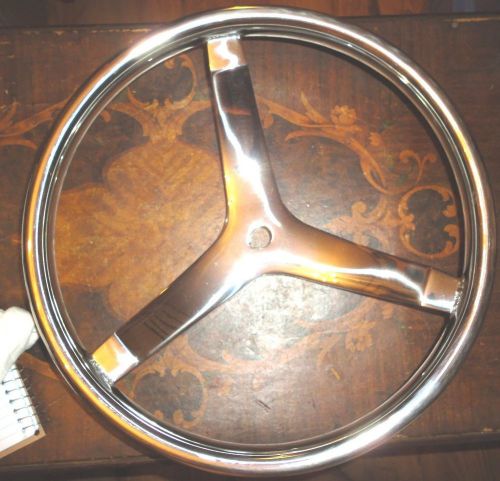 New stainless steel sport steering wheel