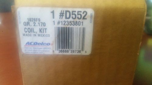 Acdelco d552 ignition coil assembly
