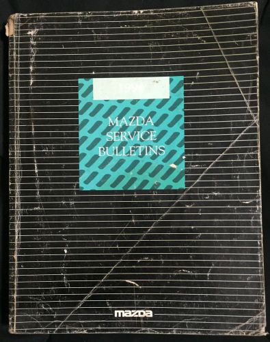 1994 mazda factory oem service bulletins manual all models 001