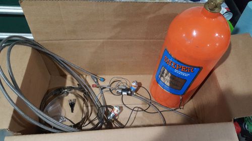 Nos 07006 sniper universal efi wet nitrous system kit 8 cylinder 100-150hp