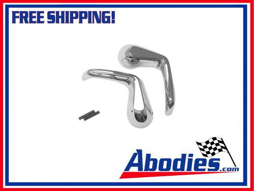 1966-1967 a body vent window handles w/ pins pair