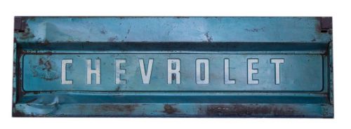 Vintage 1958 1959 1960 1963 chevrolet fleetside pickup tail gate tailgate bench