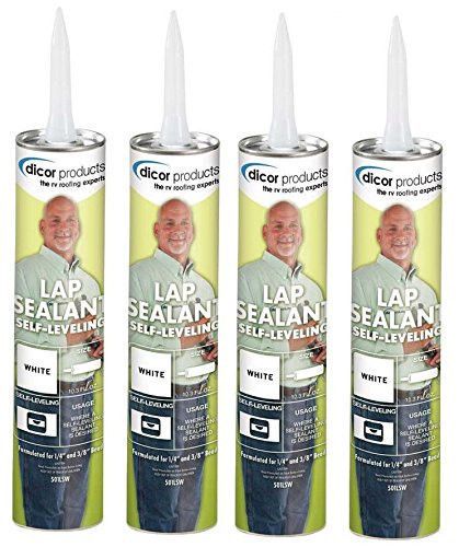 Dicor self-leveling lap sealant, 4 pack