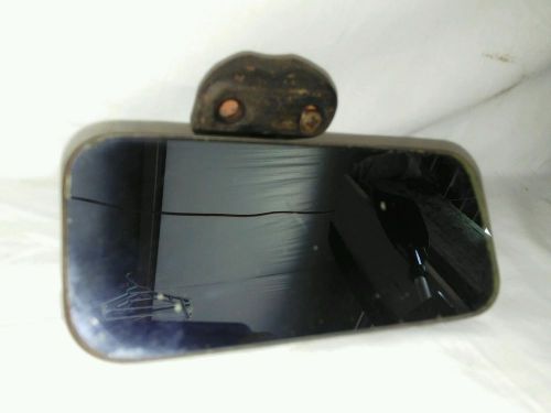 ? 1930s - 1940s ?  -  ford ? dodge, ?  inside mirror -  original. - solid nice