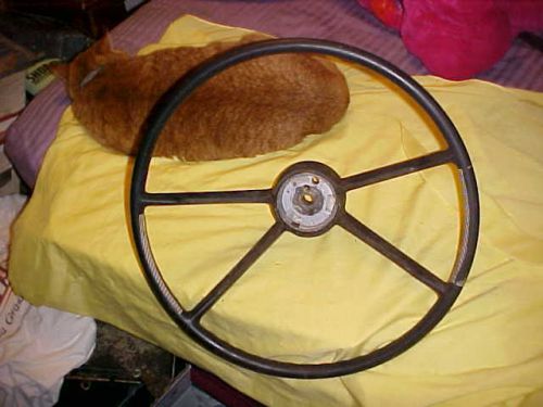 1963 ford f-100 4 x 4  four ( 4 ) spoke 18&#034; steering wheel