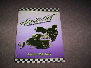 Arctic cat snowmobile 1997 beartrack wide track repair service manual 2255-528